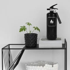 Black Fire Extinguisher 2 Kg - Classic -Dimplex Shop nordic flame black fire extinguisher 2kg 6 52105