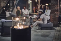 Nova LED Large - Black -Dimplex Shop nova large terrassevarmer 44507