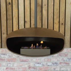 Oxide UFO-60 Ceiling-mounted Bio Fireplace -Dimplex Shop oxid lofthaengt biopejs