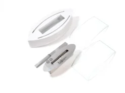 Ovoid Table Bio Fireplace In White -Dimplex Shop p1070687 36056