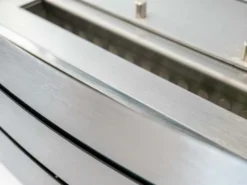 Curved Burner In Steel -Dimplex Shop p1090035 38346