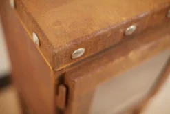 Piquia Corten Steel Garden Fireplace -Dimplex Shop piquia close up