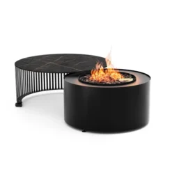 Pivot Gas Fire Table -Dimplex Shop planika pivot outdoor gas fireplace 2 54010