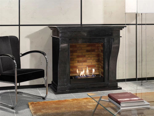 Kreta Bio Fireplace - Black Natural Stone 11 Kreta Bio Fireplace - Black Natural Stone - Image 9