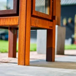 Quaruba L Corten Steel Garden Fireplace 18 Quaruba L Corten Steel Garden Fireplace -Dimplex Shop quaruba L corten steel garden fireplace