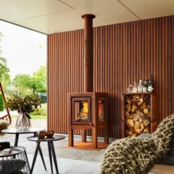 Quaruba XL Outdoor Fireplace -Dimplex Shop quaruba xl corten steel