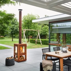 Quaruba XL Mobile Garden Fireplace -Dimplex Shop quaruba xl mobile havepejs pa terrasse