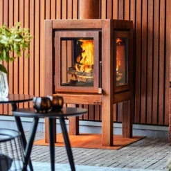 Quaruba XL Outdoor Fireplace -Dimplex Shop quaruba xl wall garden fire