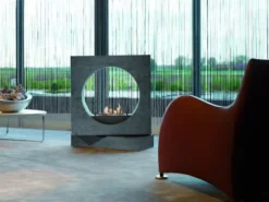 Milano Free Standing Bio Fireplace From Xaralyn -Dimplex Shop ruby fires milano 30219
