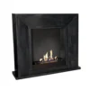 Nero Bioethanol Fireplace - Black -Dimplex Shop ruby fires nero black bioethanol fireplace 30442
