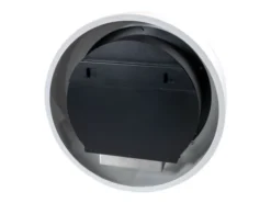 White Round Wall Mounted Bioethanol Fireplace -Dimplex Shop rund vaeghaengt biopejs bio 10 003WH