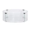 Round Safety Glass For Agni Fire Table 2 Round Safety Glass For Agni Fire Table -Dimplex Shop rundt sikkerhedsglas til agni
