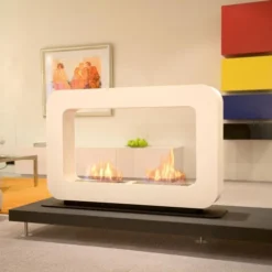 Safretti Curva DT - White -Dimplex Shop safretti curva dt hvid