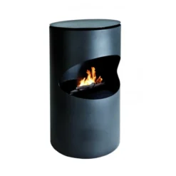 Silo Freestanding Bioethanol Fireplace