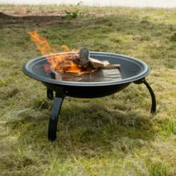 Bonfire With Grate And Mesh -Dimplex Shop small firepit with bbq grill OUT 10 101