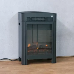 Freestanding Electric Fireplace - Black -Dimplex Shop sort fritstaende elektrisk pejs