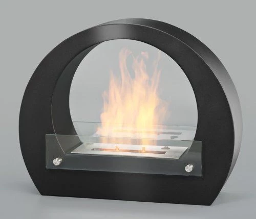 Round Bio Fireplace - Black 6 Round Bio Fireplace - Black - Image 4