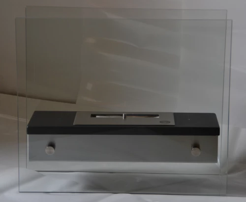 Table Fireplace - Black And Glass 5 Table Fireplace - Black And Glass - Image 3