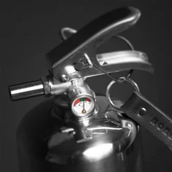 Steel Fire Extinguisher 2 Kg - Polished Steel -Dimplex Shop stainless steel 2kg fire extenguisher from nordic flame 6 52142