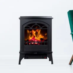 Hereford Traditional Electric Fireplace -Dimplex Shop standing black electric fireplace