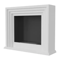 Chilton Freestanding Bio Fireplace -Dimplex Shop traditionel stilet biopejs 287461 48169