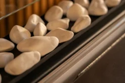 Tray Of White Ceramic Stones - Planika -Dimplex Shop tray3 45585