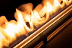 Tray Of White Ceramic Stones - Planika -Dimplex Shop tray with decorative white stones7 45583