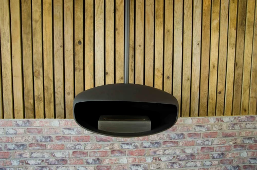 Black UFO-60 Ceiling-mounted Bio Fireplace 5 Black UFO-60 Ceiling-mounted Bio Fireplace - Image 3