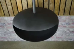 Black UFO-50 Ceiling-mounted Bio Fireplace -Dimplex Shop ufo2smallinblack3 28219