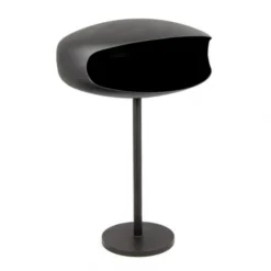 Black UFO-60 Freestanding Bio Fireplace