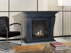 Kreta Bio Fireplace - Black Natural Stone 19 Kreta Bio Fireplace - Black Natural Stone -Dimplex Shop unpolished kretaf03builtinunitl 30544