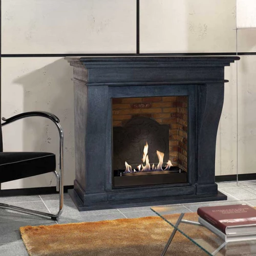 Kreta Bio Fireplace - Black Natural Stone 6 Kreta Bio Fireplace - Black Natural Stone - Image 4