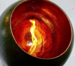 Venus Ceiling-mounted Bio Fireplace -Dimplex Shop venus biopejs close up