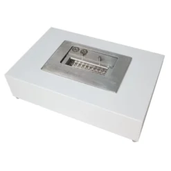 London Bio Fireplace - White -Dimplex Shop white london table bio fire