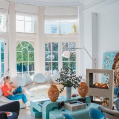 Lasize Hybrid Fireplace - Concrete Look -Dimplex Shop xaralyn lasize free standing hybird fireplace 3 50134