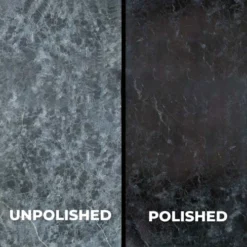 Kreta Bio Fireplace - Black Natural Stone